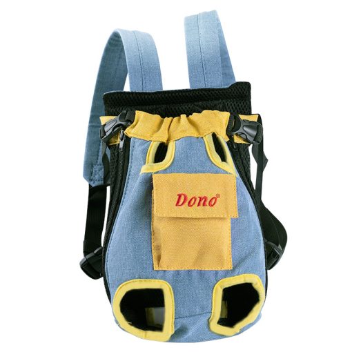 Pet bag Dog Bag Portable Travel Backpack Going out cat net cloth four-legged backpack GLPBAGBLU16