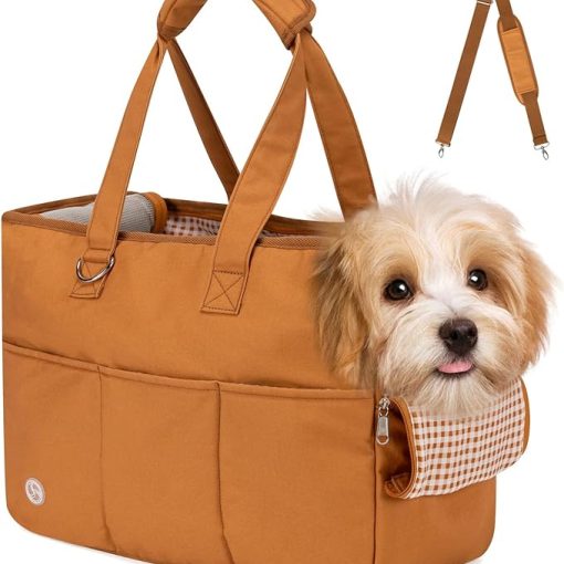 Large Dog Carrier Tote Brown GLPBAGBR01