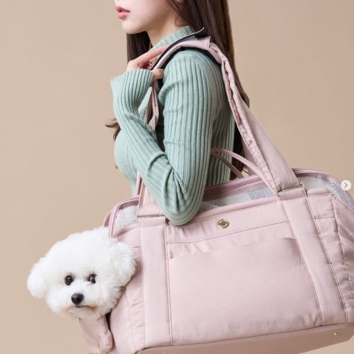 Pet cat dog mesh breathable soft shoulder handbag GLPBAGPI09