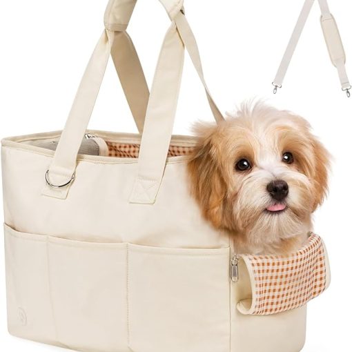 Large Dog Carrier Tote White GLPBAGWH01