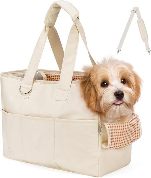 Large Dog Carrier Tote White GLPBAGWH01