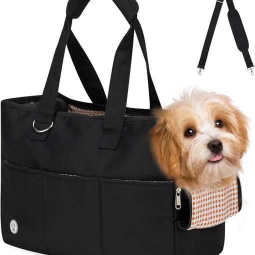 Large Dog Carrier Tote Black