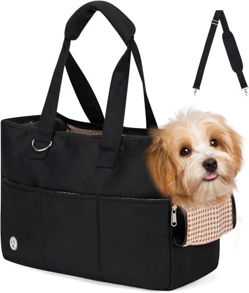 Large Dog Carrier Tote Black